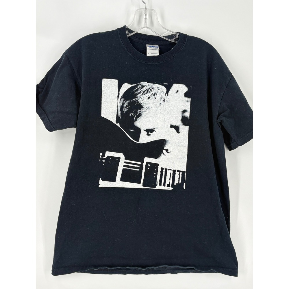 Taylor Hicks 2007 Tour T Shirt Men's Medium Gildan Ultra‎ Cotton Black